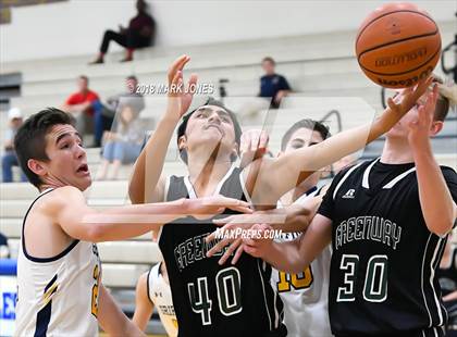 Thumbnail 3 in Greenway vs. Glendale Prep Academy (Sunnyslope Hoopsgiving Tournament)  photogallery.