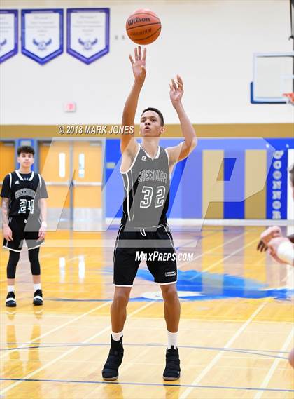 Thumbnail 2 in Greenway vs. Glendale Prep Academy (Sunnyslope Hoopsgiving Tournament)  photogallery.