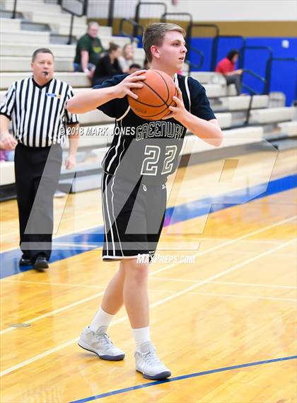 Thumbnail 2 in Greenway vs. Glendale Prep Academy (Sunnyslope Hoopsgiving Tournament)  photogallery.