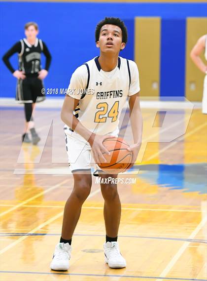 Thumbnail 1 in Greenway vs. Glendale Prep Academy (Sunnyslope Hoopsgiving Tournament)  photogallery.