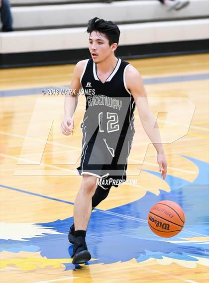 Thumbnail 1 in Greenway vs. Glendale Prep Academy (Sunnyslope Hoopsgiving Tournament)  photogallery.