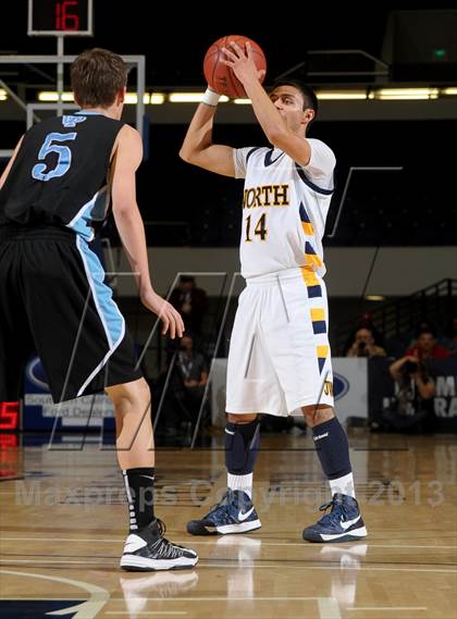 Thumbnail 3 in JW North vs. Villa Park (CIF SS D2AA Final) photogallery.