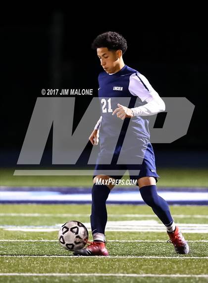 Thumbnail 2 in Lincoln vs. Watsonville (CIF CCS D1 Final) photogallery.
