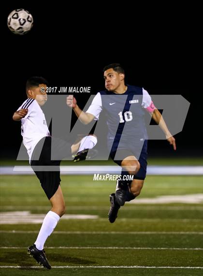 Thumbnail 1 in Lincoln vs. Watsonville (CIF CCS D1 Final) photogallery.