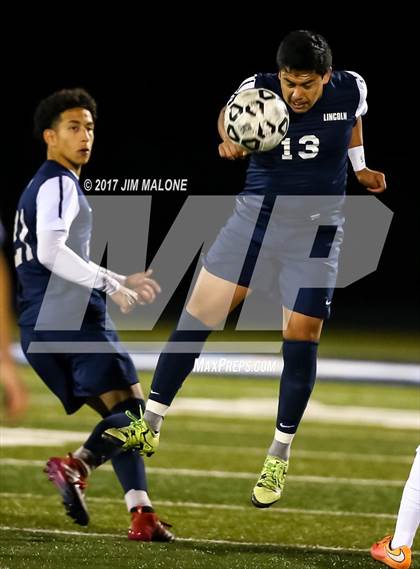 Thumbnail 1 in Lincoln vs. Watsonville (CIF CCS D1 Final) photogallery.