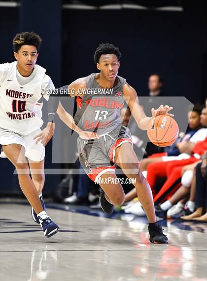 Thumbnail 3 in Dublin Boys Basketball (Extending the Season) photogallery.