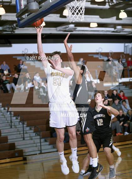 Thumbnail 2 in Fremont vs. Lincoln Southeast (HAC Tournament) photogallery.