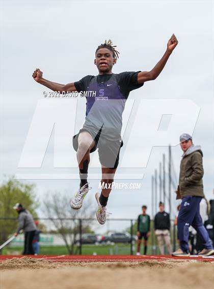 Thumbnail 2 in Suburban Red Conference Championship - Boys Field Events photogallery.
