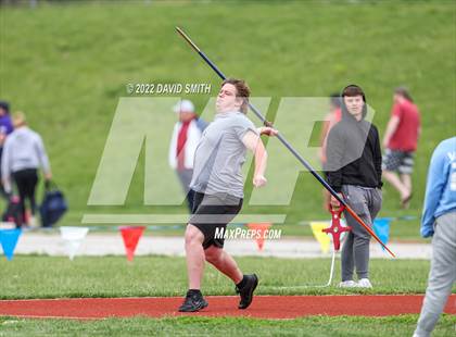 Thumbnail 1 in Suburban Red Conference Championship - Boys Field Events photogallery.