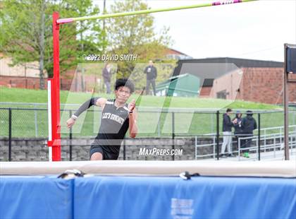 Thumbnail 2 in Suburban Red Conference Championship - Boys Field Events photogallery.