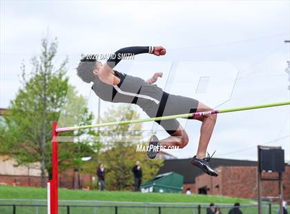 Thumbnail 3 in Suburban Red Conference Championship - Boys Field Events photogallery.