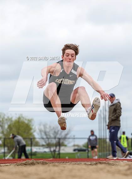 Thumbnail 2 in Suburban Red Conference Championship - Boys Field Events photogallery.