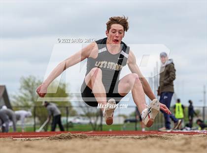 Thumbnail 1 in Suburban Red Conference Championship - Boys Field Events photogallery.
