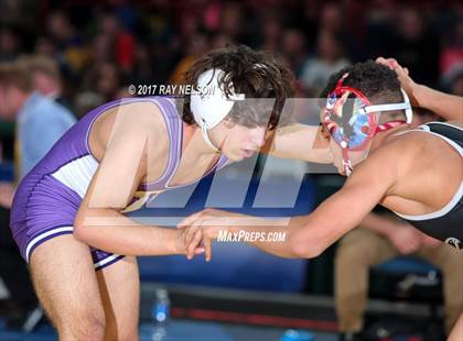 Thumbnail 1 in NYSPHSAA Wrestling Championships  Division 1 Finals 99-152 Lbs.) photogallery.