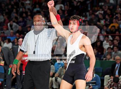 Thumbnail 1 in NYSPHSAA Wrestling Championships  Division 1 Finals 99-152 Lbs.) photogallery.