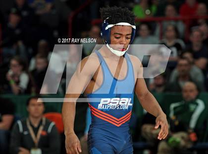 Thumbnail 1 in NYSPHSAA Wrestling Championships  Division 1 Finals 99-152 Lbs.) photogallery.