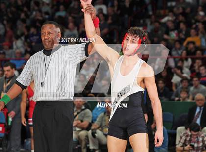 Thumbnail 3 in NYSPHSAA Wrestling Championships  Division 1 Finals 99-152 Lbs.) photogallery.