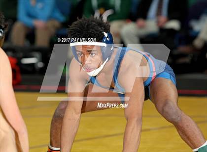 Thumbnail 1 in NYSPHSAA Wrestling Championships  Division 1 Finals 99-152 Lbs.) photogallery.