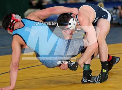 Thumbnail 1 in NYSPHSAA Wrestling Championships  Division 1 Finals 99-152 Lbs.) photogallery.