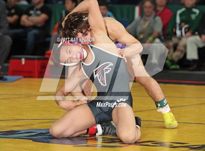 Thumbnail 2 in NYSPHSAA Wrestling Championships  Division 1 Finals 99-152 Lbs.) photogallery.