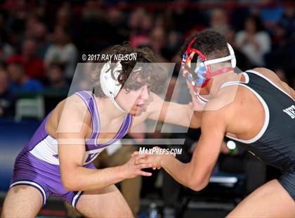 Thumbnail 2 in NYSPHSAA Wrestling Championships  Division 1 Finals 99-152 Lbs.) photogallery.