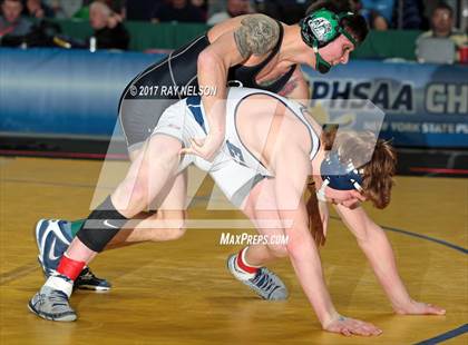 Thumbnail 2 in NYSPHSAA Wrestling Championships  Division 1 Finals 99-152 Lbs.) photogallery.
