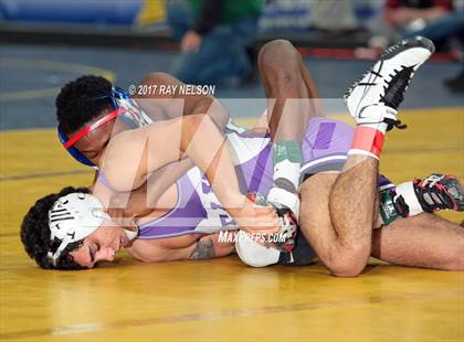 Thumbnail 2 in NYSPHSAA Wrestling Championships  Division 1 Finals 99-152 Lbs.) photogallery.