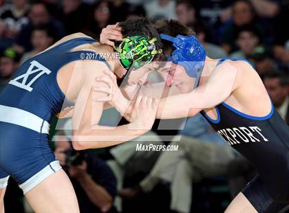 Thumbnail 2 in NYSPHSAA Wrestling Championships  Division 1 Finals 99-152 Lbs.) photogallery.