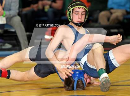 Thumbnail 2 in NYSPHSAA Wrestling Championships  Division 1 Finals 99-152 Lbs.) photogallery.