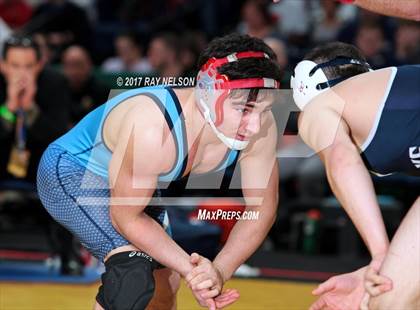Thumbnail 2 in NYSPHSAA Wrestling Championships  Division 1 Finals 99-152 Lbs.) photogallery.