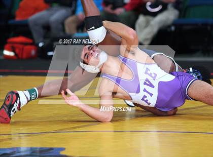 Thumbnail 2 in NYSPHSAA Wrestling Championships  Division 1 Finals 99-152 Lbs.) photogallery.