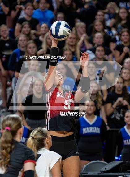 Thumbnail 1 in Marian vs Omaha Westside (NSAA Class A Quarterfinal) photogallery.