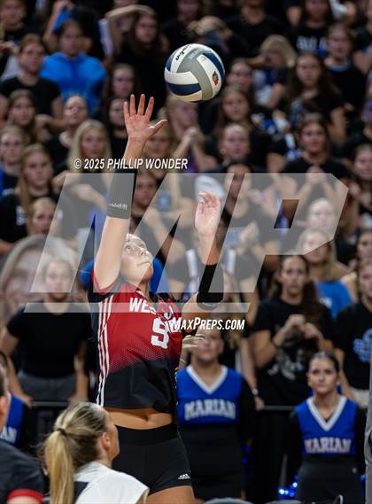Thumbnail 2 in Marian vs Omaha Westside (NSAA Class A Quarterfinal) photogallery.