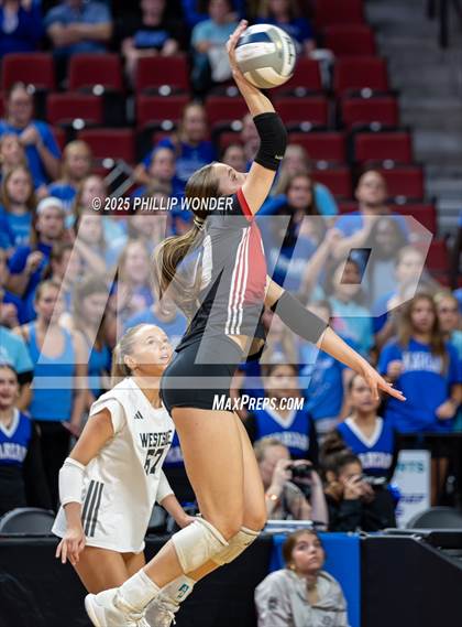 Thumbnail 3 in Marian vs Omaha Westside (NSAA Class A Quarterfinal) photogallery.