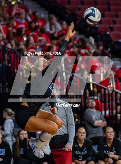 Thumbnail 2 in Marian vs Omaha Westside (NSAA Class A Quarterfinal) photogallery.