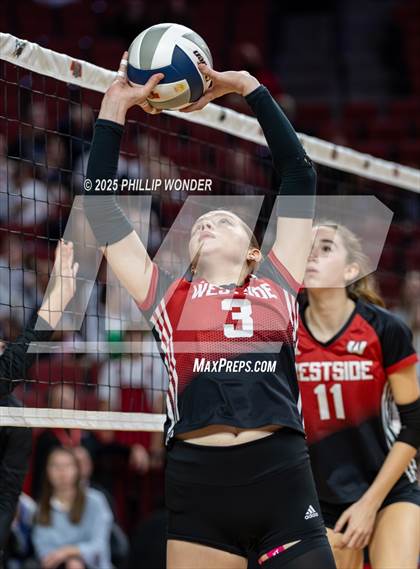 Thumbnail 1 in Marian vs Omaha Westside (NSAA Class A Quarterfinal) photogallery.