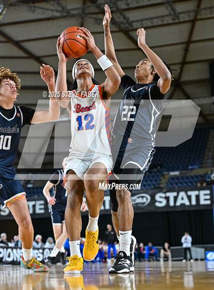 Thumbnail 3 in Eastside Catholic @ Rainier Beach (WIAA State 3A Round of 12) photogallery.