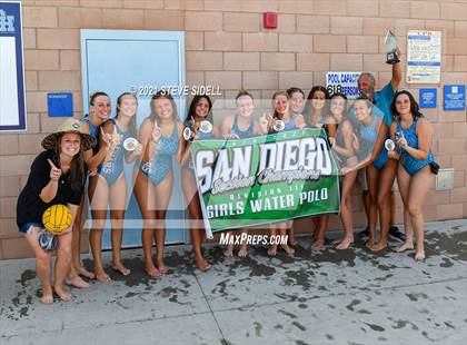 Thumbnail 2 in Valley Center vs  Mater Dei Catholic (CIF San Diego Section D3 Final) photogallery.