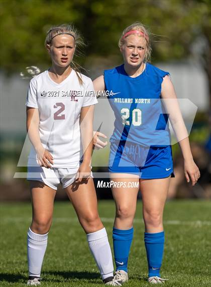 Thumbnail 3 in Papillion-LaVista vs Millard North (Skutt JV Tournament) photogallery.