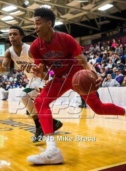 Thumbnail 1 in Findlay Prep vs. Stevenson (Spalding HoopHall Classic) photogallery.