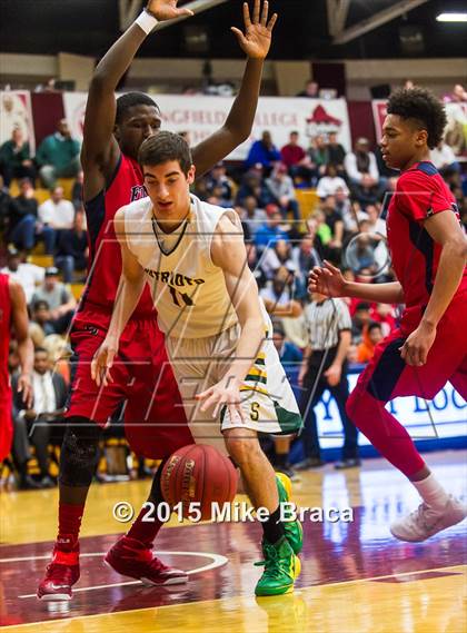 Thumbnail 1 in Findlay Prep vs. Stevenson (Spalding HoopHall Classic) photogallery.