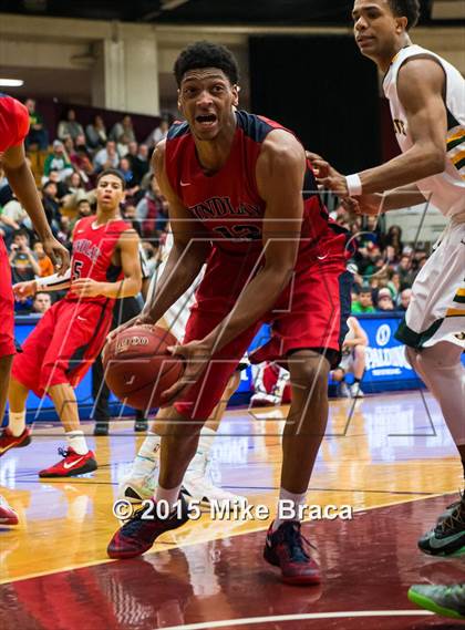 Thumbnail 2 in Findlay Prep vs. Stevenson (Spalding HoopHall Classic) photogallery.