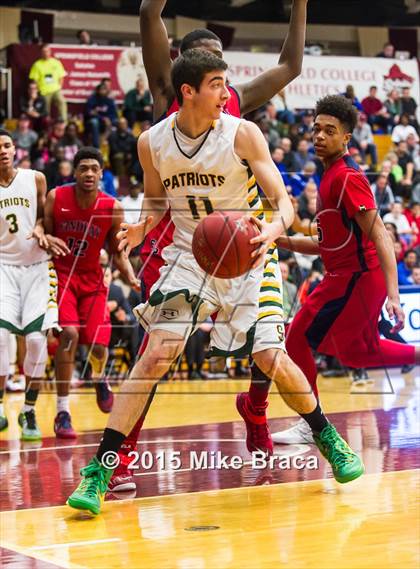 Thumbnail 2 in Findlay Prep vs. Stevenson (Spalding HoopHall Classic) photogallery.