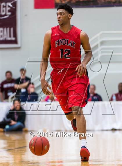Thumbnail 1 in Findlay Prep vs. Stevenson (Spalding HoopHall Classic) photogallery.