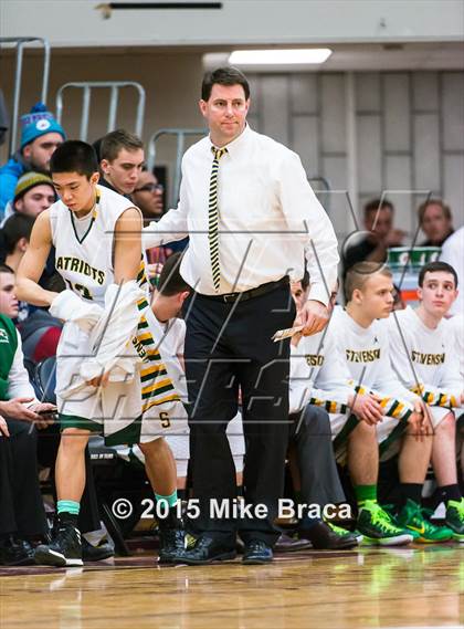 Thumbnail 2 in Findlay Prep vs. Stevenson (Spalding HoopHall Classic) photogallery.