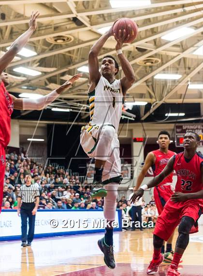 Thumbnail 2 in Findlay Prep vs. Stevenson (Spalding HoopHall Classic) photogallery.