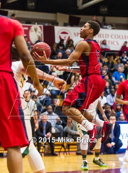 Thumbnail 3 in Findlay Prep vs. Stevenson (Spalding HoopHall Classic) photogallery.