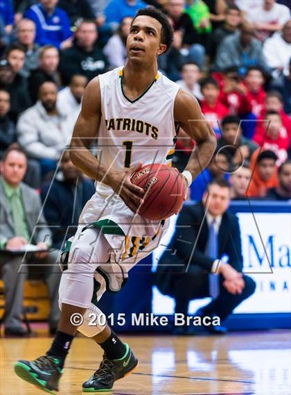 Thumbnail 3 in Findlay Prep vs. Stevenson (Spalding HoopHall Classic) photogallery.