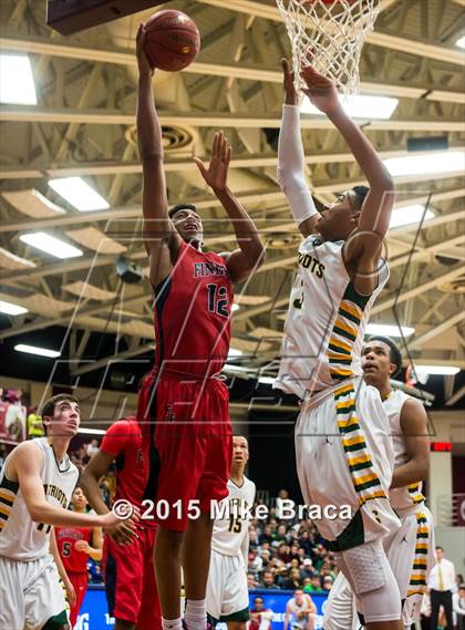 Thumbnail 3 in Findlay Prep vs. Stevenson (Spalding HoopHall Classic) photogallery.