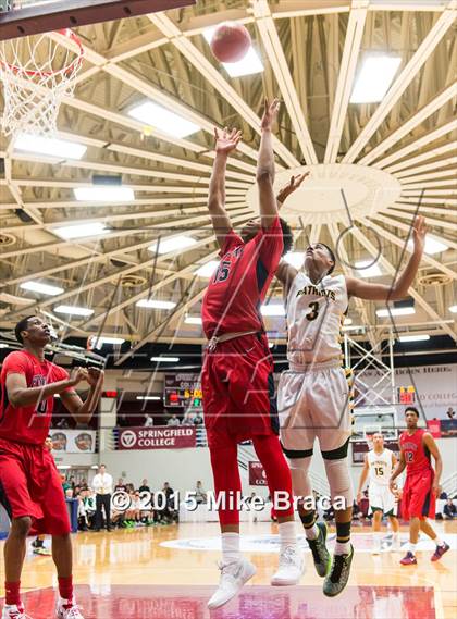 Thumbnail 1 in Findlay Prep vs. Stevenson (Spalding HoopHall Classic) photogallery.